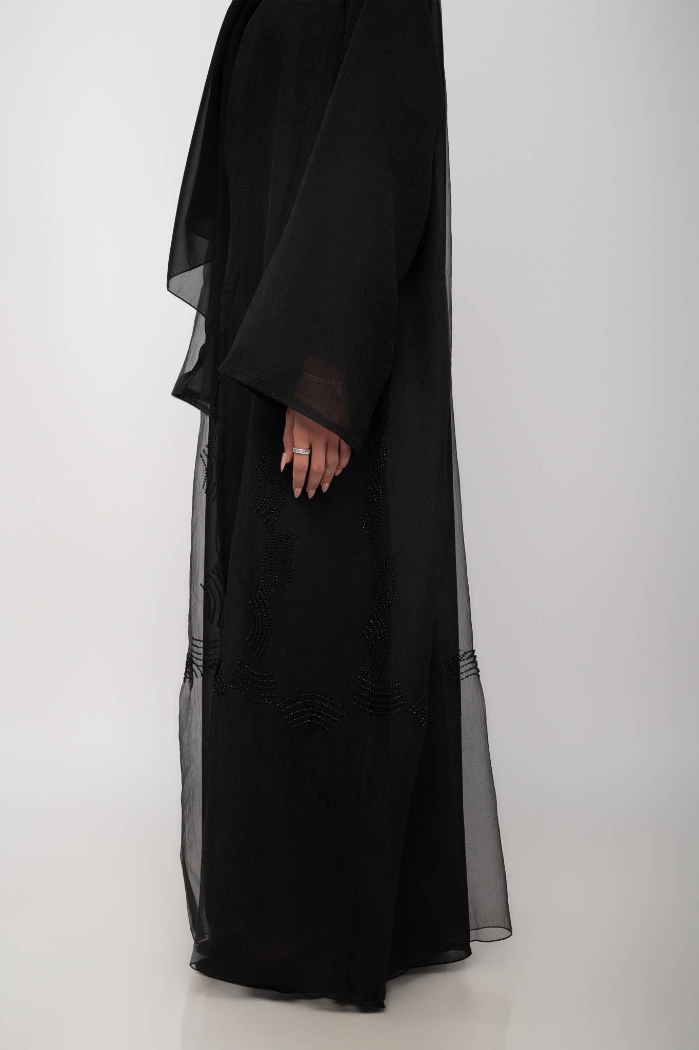 Premium Embellished Abaya | Embellished Abaya | DIJA HOUSE