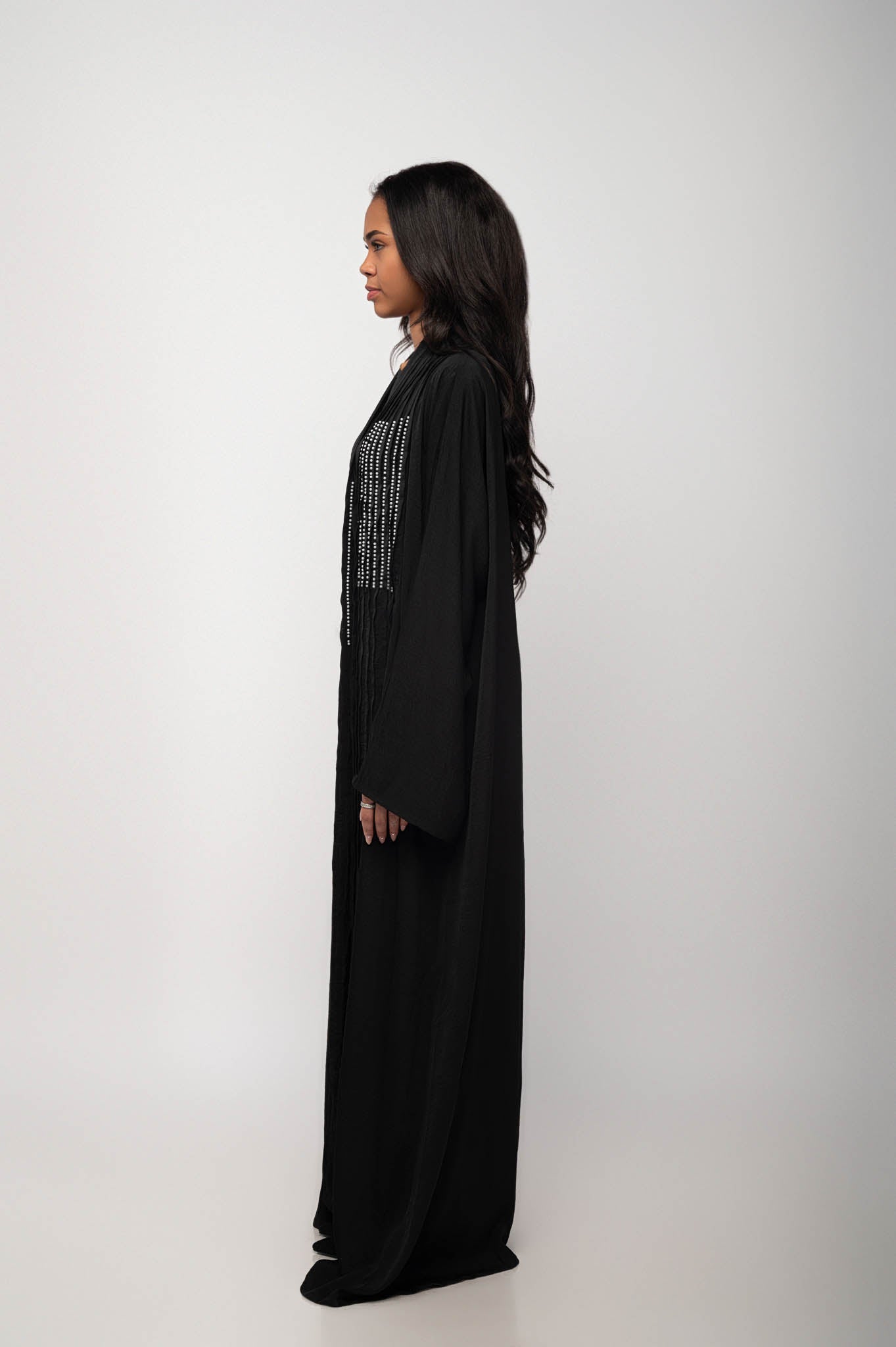 Women Pleated Abaya | Pleated Abaya | DIJA HOUSE