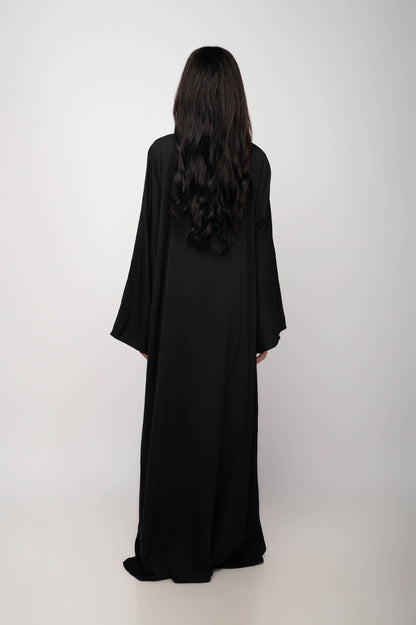 Women Pleated Abaya | Pleated Abaya | DIJA HOUSE