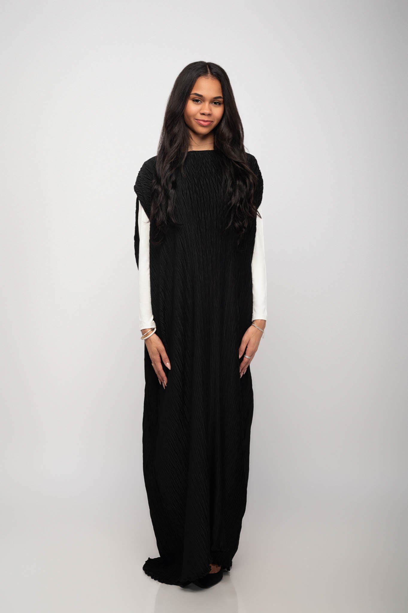 Pleated Abaya Slip | Abaya Slip | DIJA HOUSE